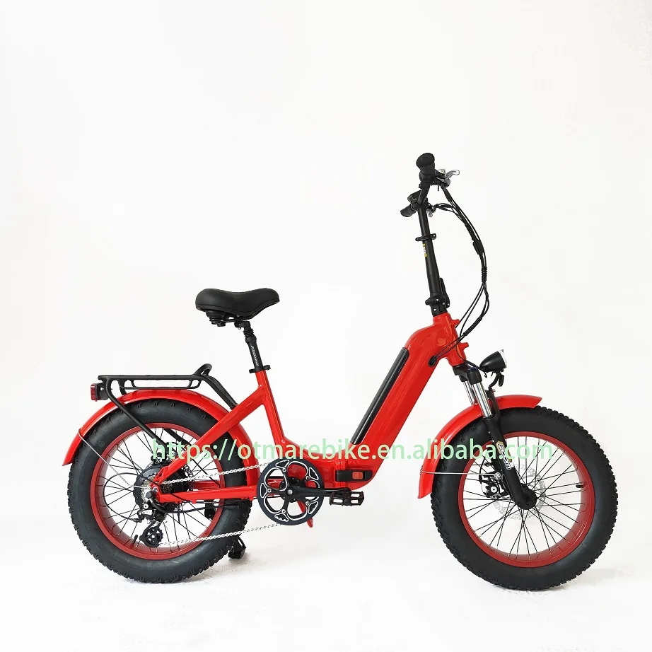 20inch folding electric bike factory rear drive electric bike fat tire bike 2024
