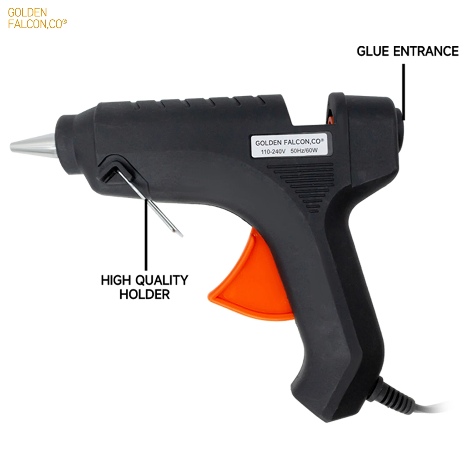 Brand New hot-melt glue guns 60w cordless hot glue spray gun with glue sticks