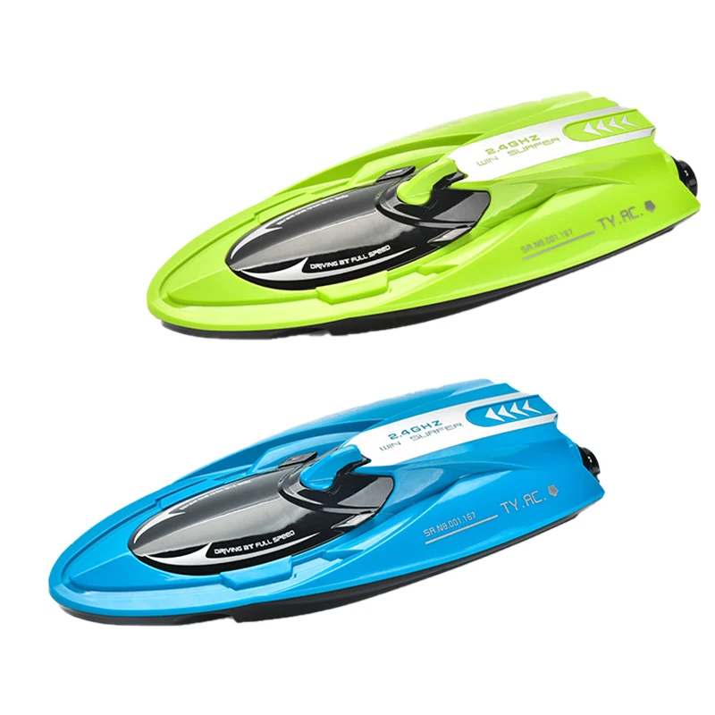 2.4G kids RC radio electric water sea toys turbojet ship high performance motor double vortex jet remote control boat model