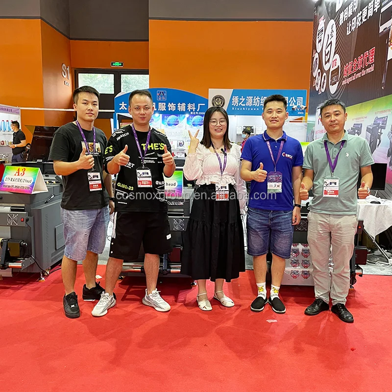 Cosmox A1 UV printer digital printing machine wood glass ceramic plastic metal plastic multifunctional printing