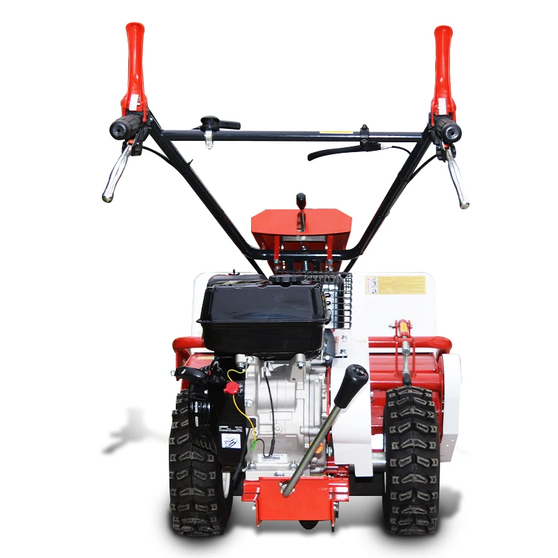 Remote Control Lawn Mower  0608L Wheeled Small Walk-Behind Lawn Mower Crawler Climbing Lawn Mower