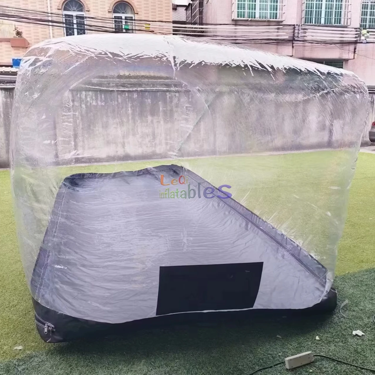 Wholesale Commercial Car Bubble Tent Inflatable Car Protective Cover Clear Waterproof Inflatable Car Covering Tent For Rental