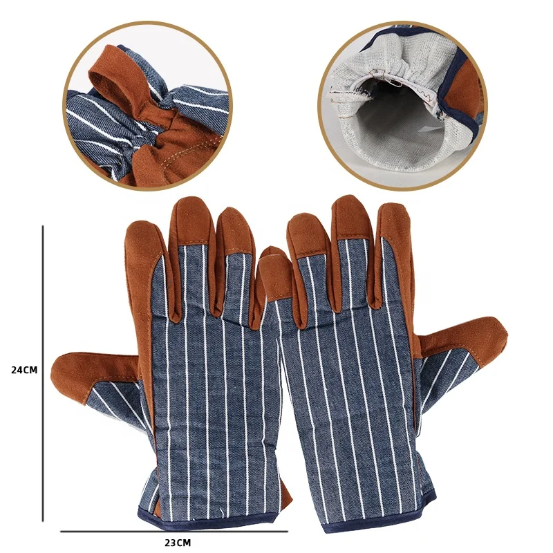 CHANGRONG Custom waterproof stripe Plants 6 Piece Gardening Tool Set with Carrying Tote