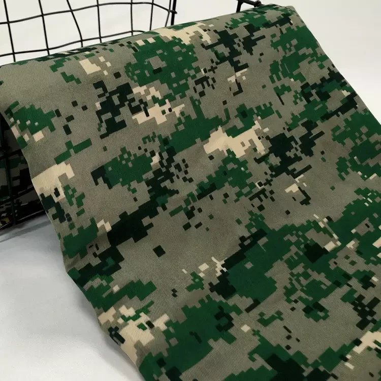 Gabardine Best price Factory 100% Polyester waterproof camouflage fabric camouflage printed fabric