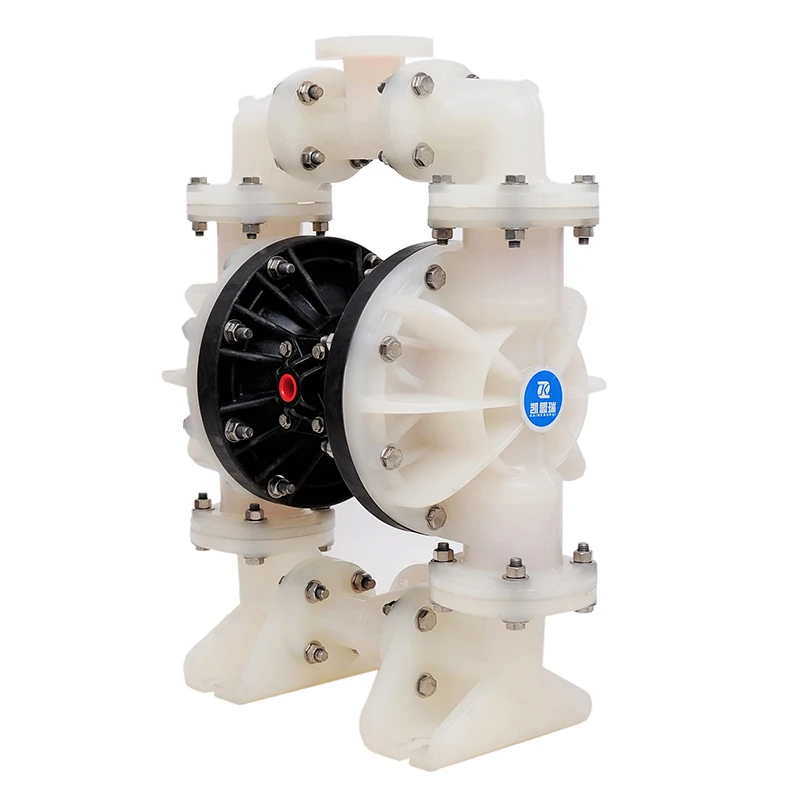 3inch corrosion resistant polypropylene air operated double pneumatic diaphragm pump