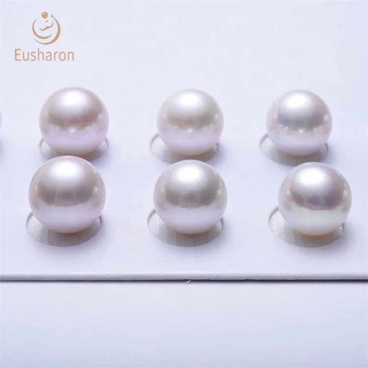 
Hot Selling 10-13mm AAA Perfect Round Matching Pair Edison White Cultured Natural Freshwater Loose Pearl 