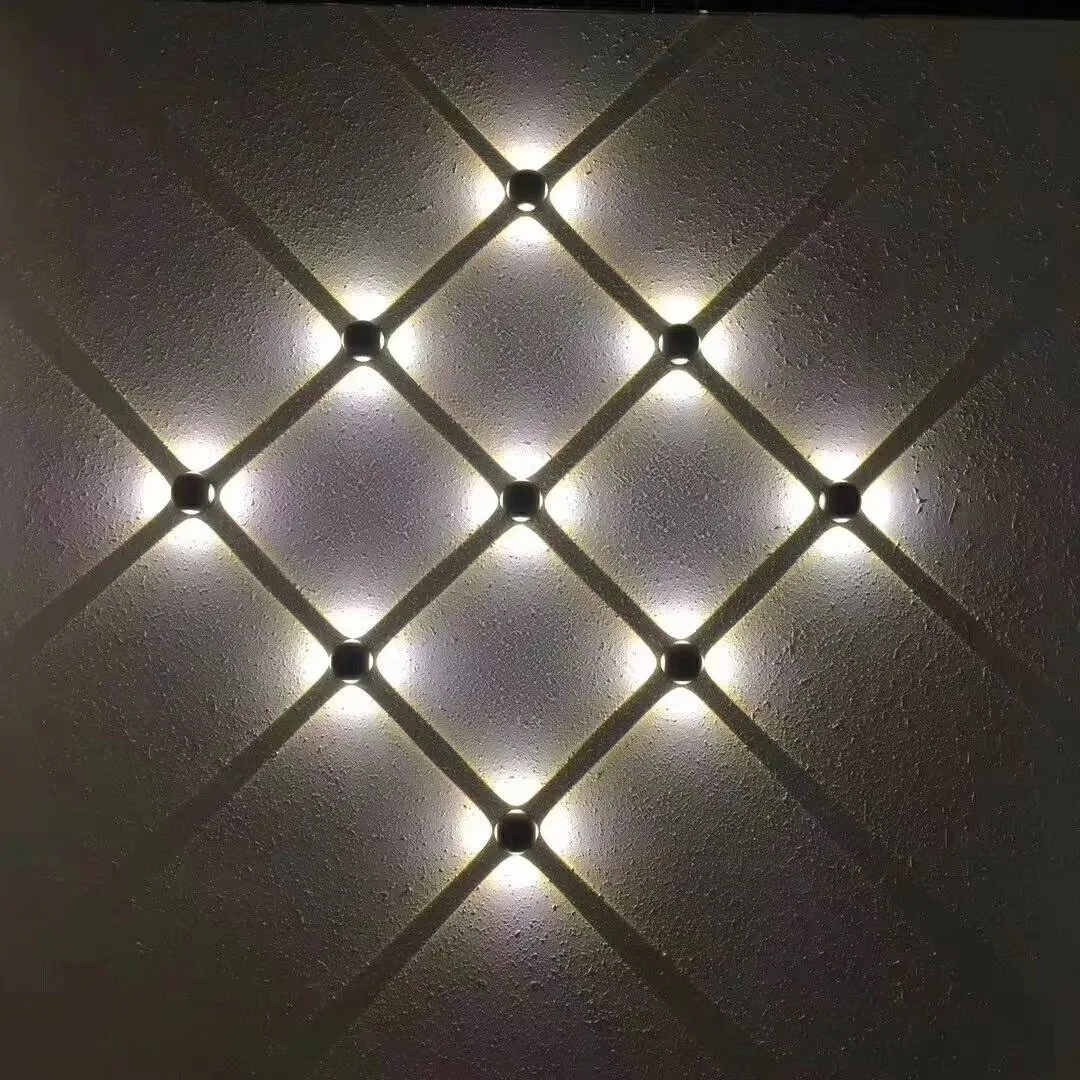 
morden lamps 10w indoor outdoor round waterproof bedside lamp wall 