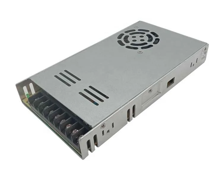 
Alu Housing IP20 Square Ultrathin DC36V 350W Power Supply With Fan 