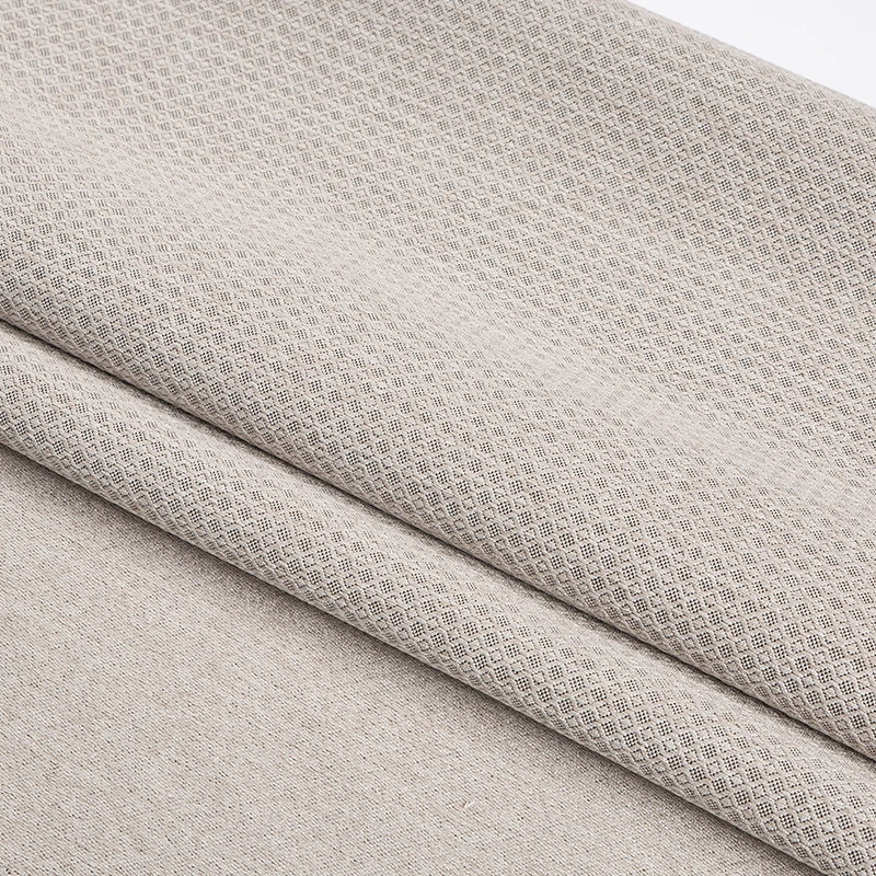 Modern luxury black out fabric for curtains 100% polyester interior decoration blackout curtain fabric