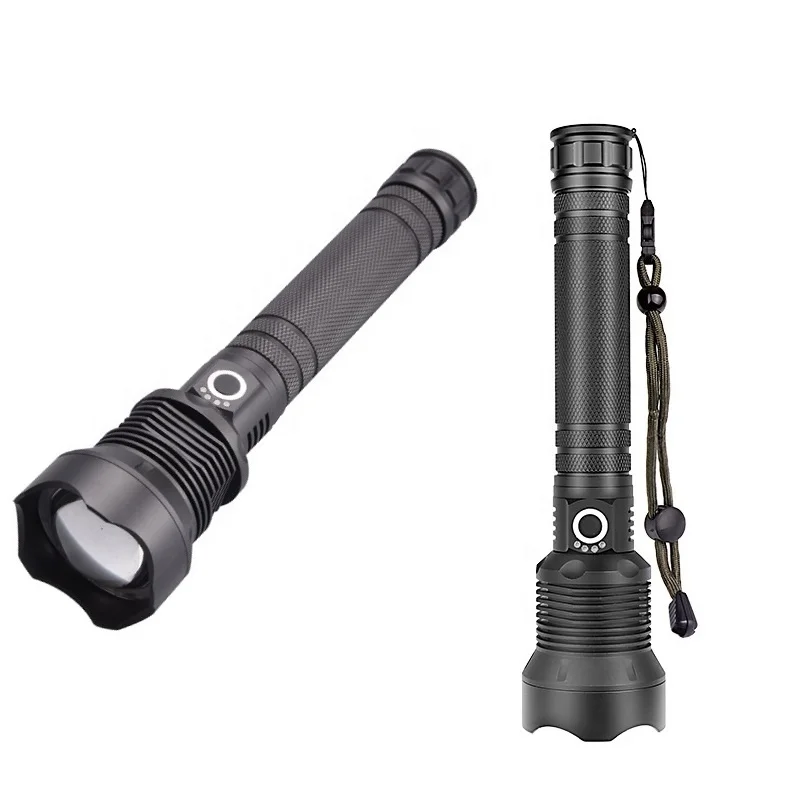 Высоколюмен военный фонарь 20 Вт 2000лм XHP70 охотничий японский высокомощный фонарь Дальний Фонарик