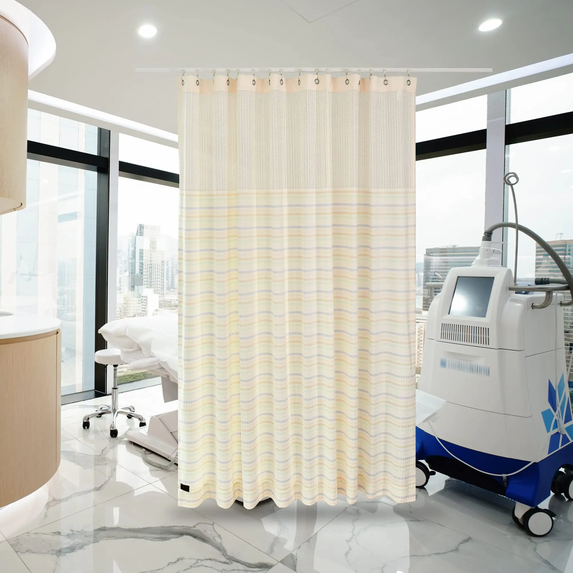 Hospital Privacy Curtain Flame Retardant Cubicle Curtain Medical Curtain Room Divider