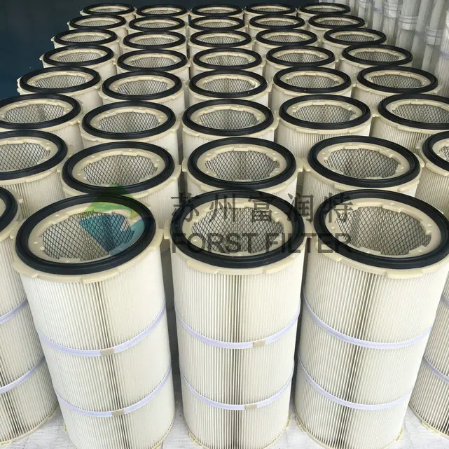 FORST High Efficiency Powder Coating Cartridge Filters Manufacture