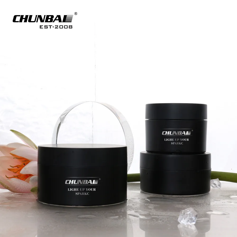 1oz 50g 200ml 250ml Unique Plastic Emballage cosmetics Cosmetic Pet PETG Jars And Bottles 6oz Plastic Jar With Lid