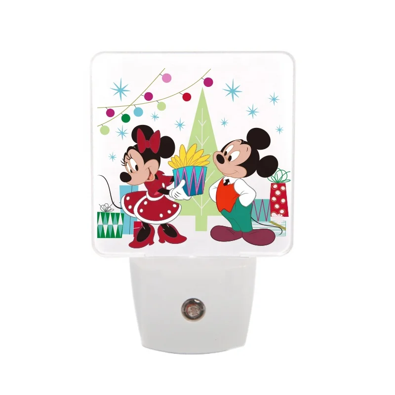 personalized 3d night light custom acrylic room plug in wall light sensor LED night light for babies