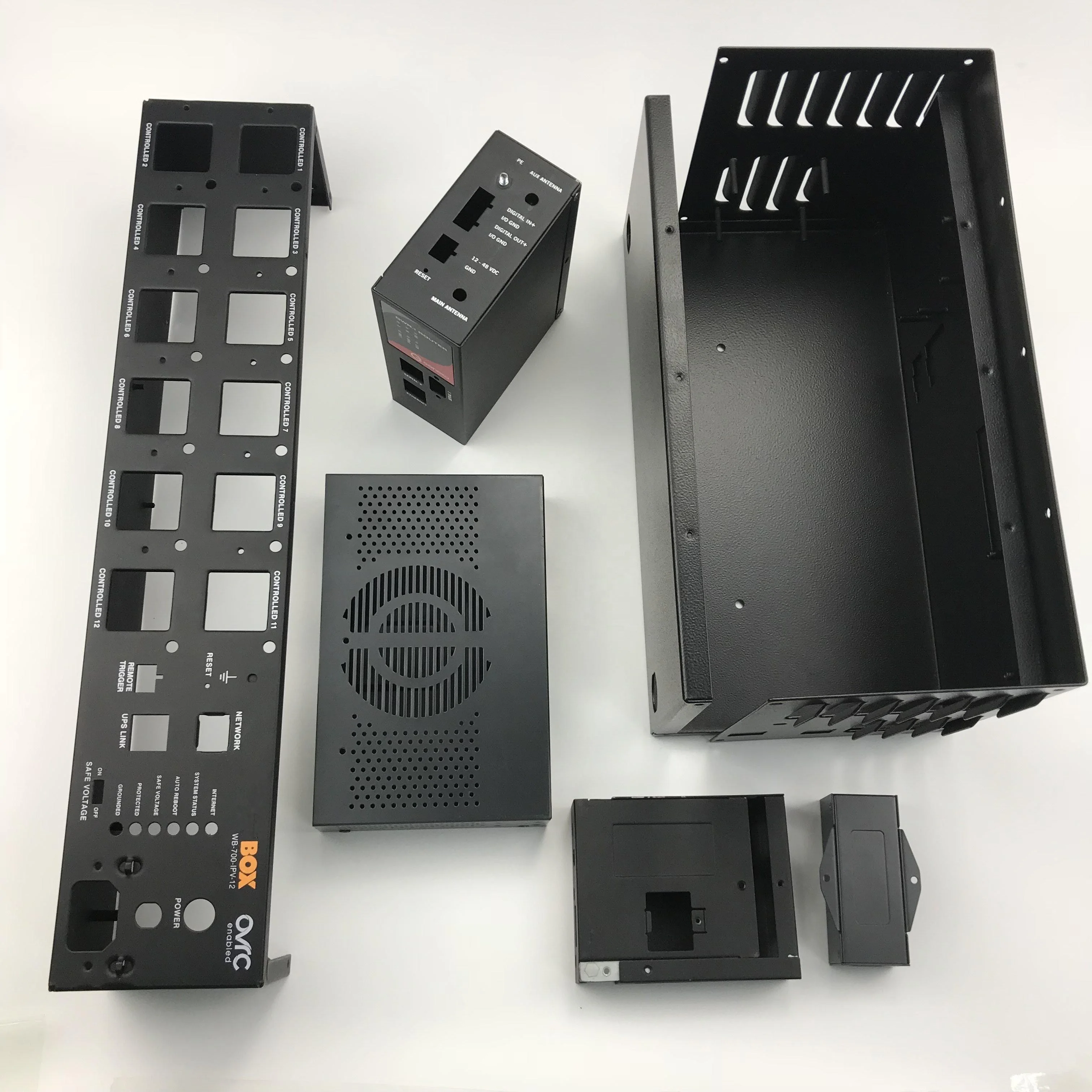 China OEM steel sheet metal box case fabrication