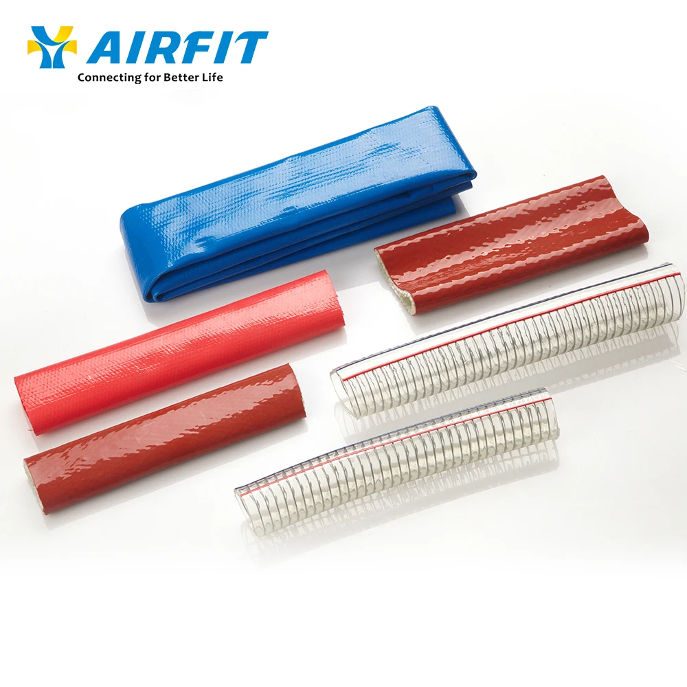 AIRFIT pneumatic tools Seven-core Electrial Coils Air Hose Pu Tubing