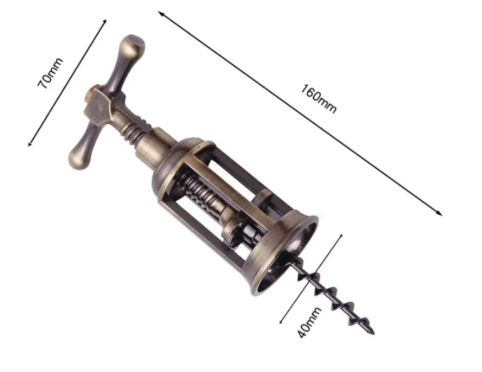 
Best price Multi Functional Zinc Alloy Wing Corkscrew Wine Opener Bottle Opener 