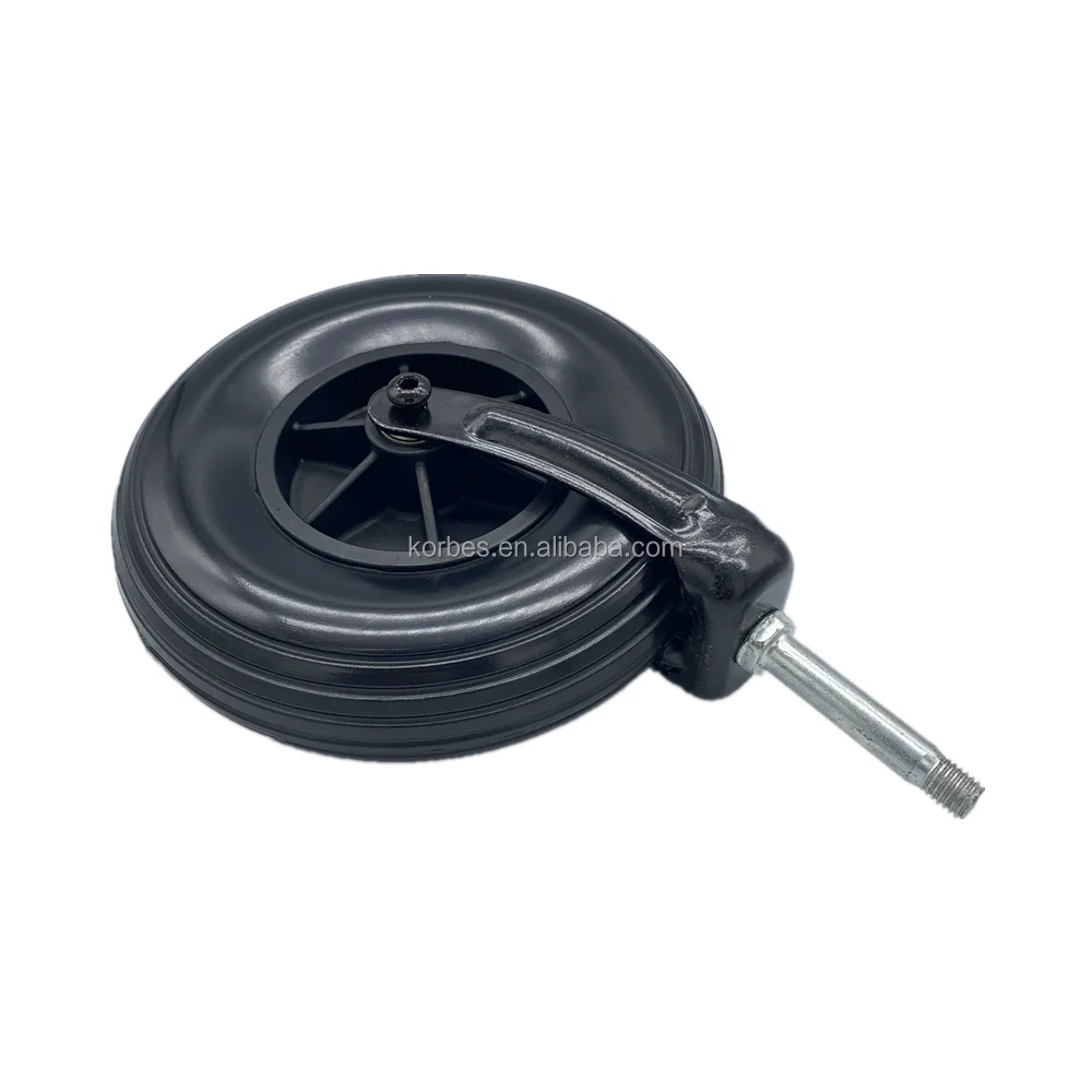 High performance 200x50 pu front tyre electric mobility scooter wheel pu foam wheel