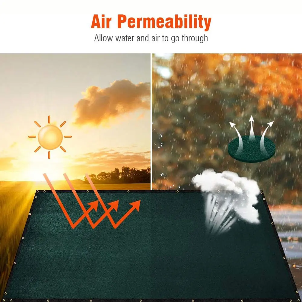 HDPE new material sunshade Privacy Screen Shade Net sun protection Privacy Fence Screen Netting