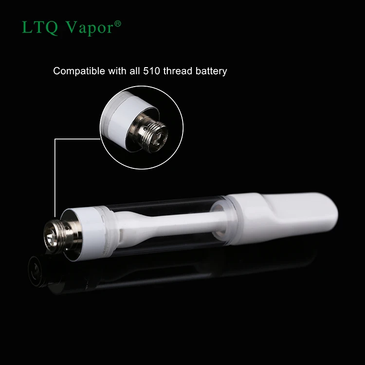 
high quality and fast shipping cbd oil cartridge filling machine ceramic coil 1g cbd vape atomizer 
