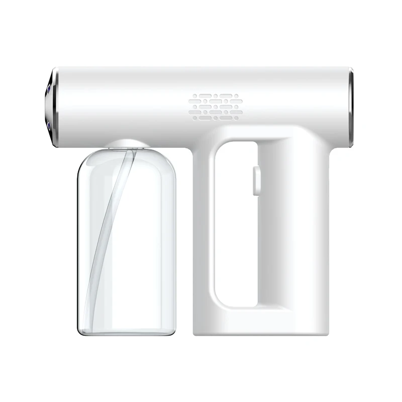 New handheld nano atomization disinfection gun blue light atomization spray gun wireless charging USB disinfection machine