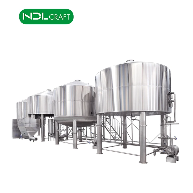 12000L Beer Production Plant Industrial Brewing Equipment Four-vessel Brewhouse Stainless Steel 304/316