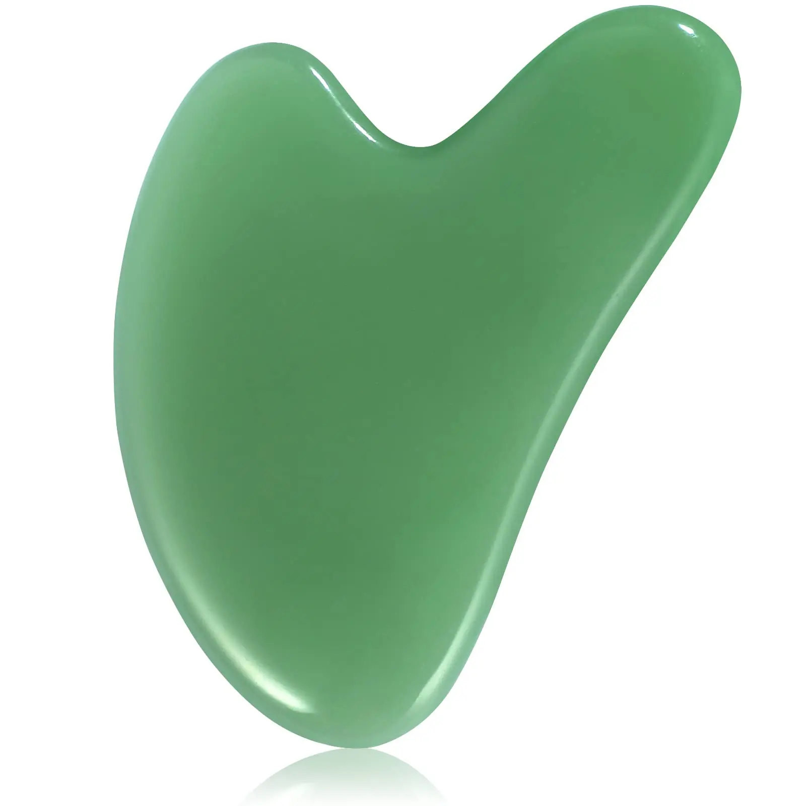 Wholesale face jade guasha tool crystal massage Gua Sha Facial Tools caring