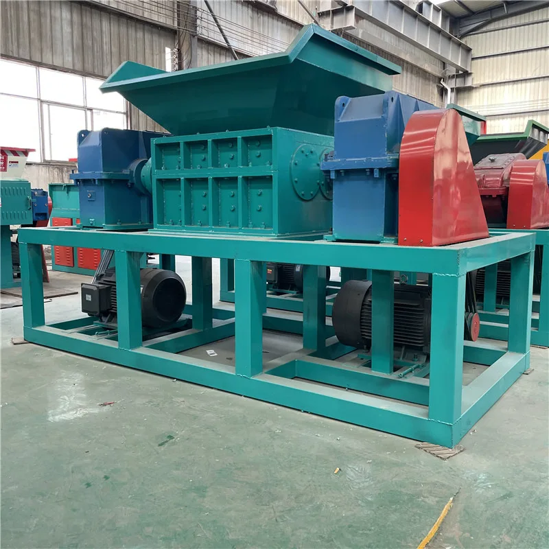 High-End Quality Veneer Board Industrial Solid Waste Double Shaft Shredder