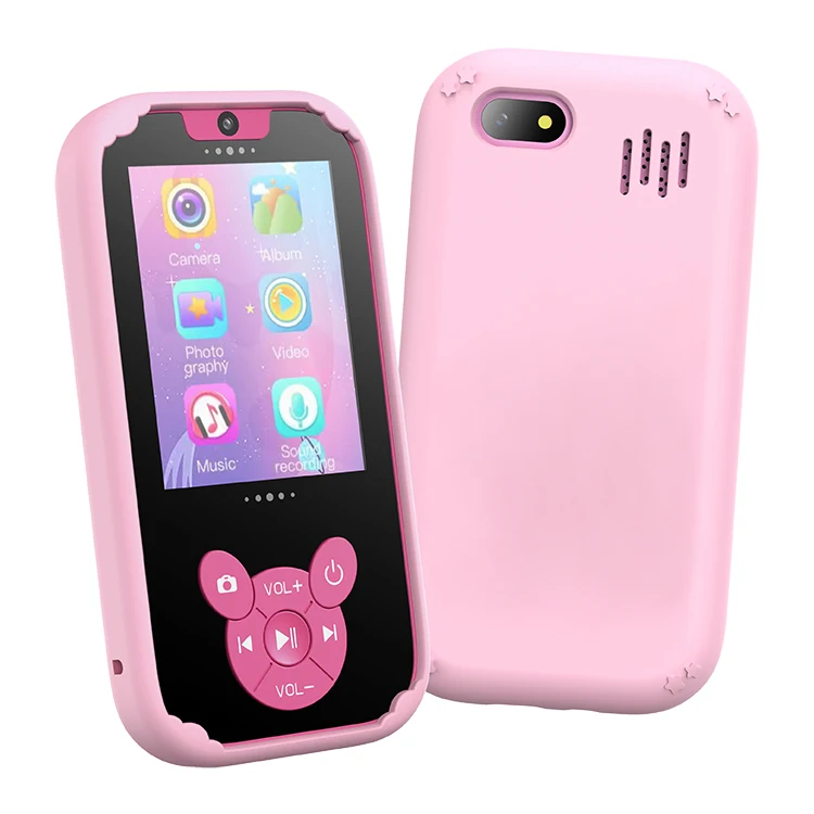 2.8inch screen W9 MP3 Music Player Mini Children Camera Kids Toys 2024 new arrivals Girls Boys Mobile Cell Phone Toy with Games
