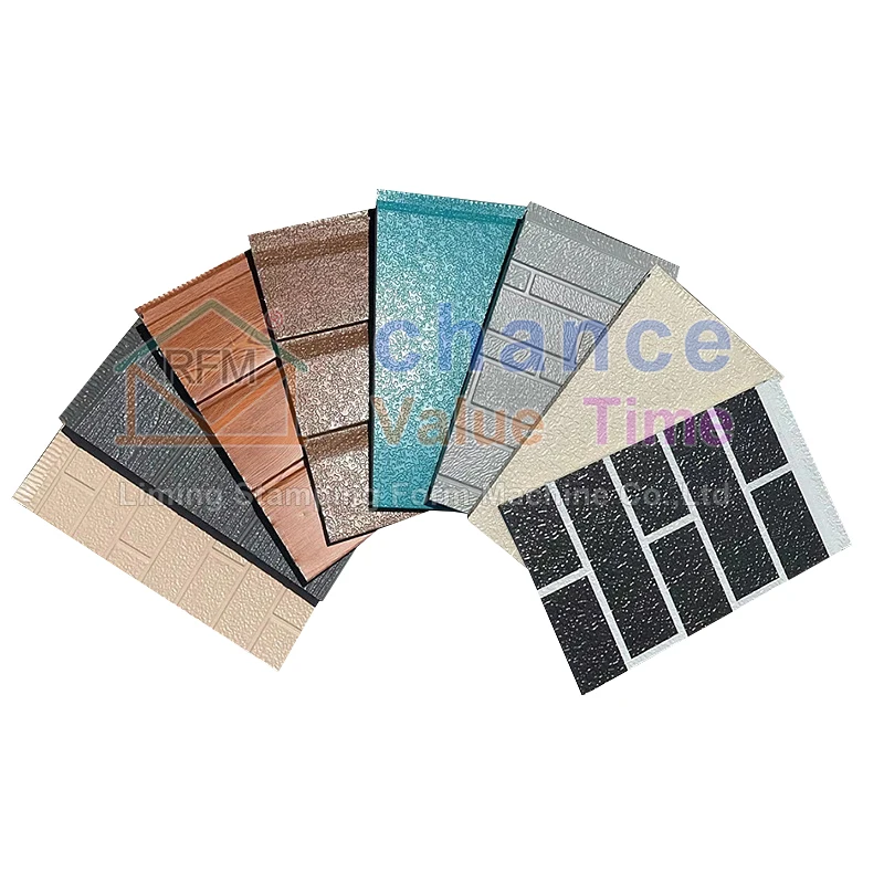 Source factory customized LM-panel020 sandwich panels wall insulation sandwich pu foam wall panel with Factory price discount