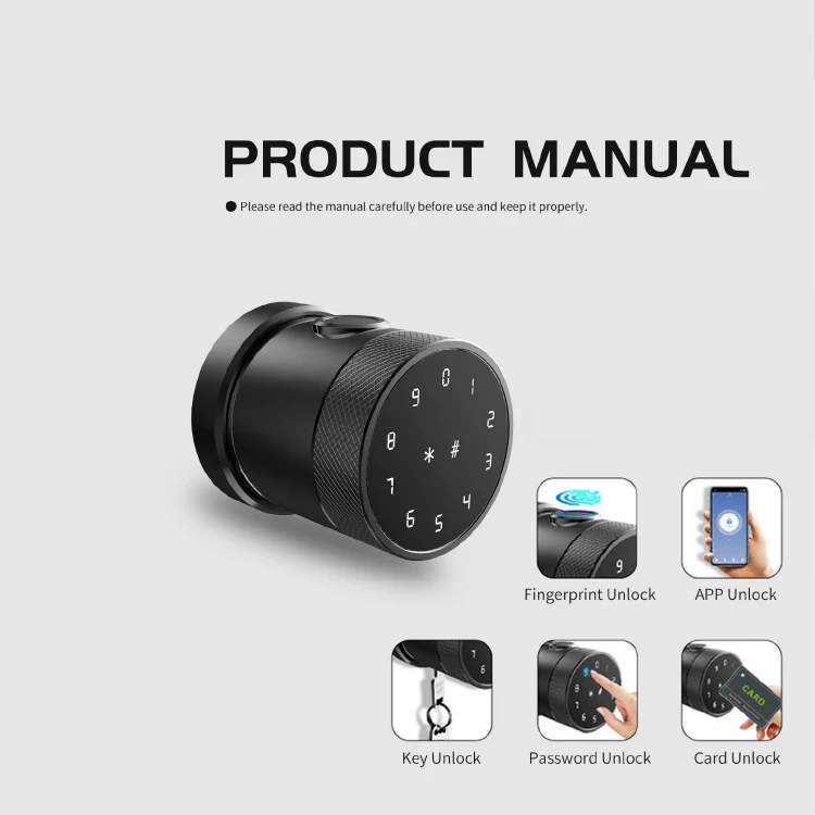 Умная технология, простой монтаж, умный дверной замок