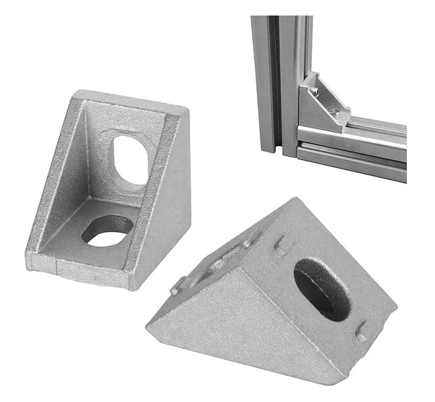 LEITE Factory Direct Price Aluminium Doors And Windows Accessories OEM Bracket Corner Joint High Quality Corner Connector