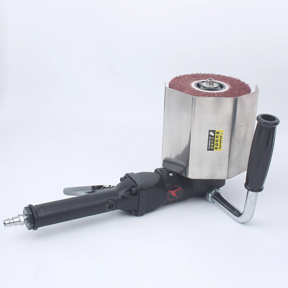 Pneumatic Metal Polishing Machine Brushing Polisher Machine 2500RPM