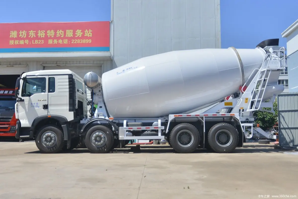 Sinotruk HOWO 8 10 12 14 16 куб. М. С регулируемой производительностью на месте гидравлический разгрузочный барабан Бетономешалка