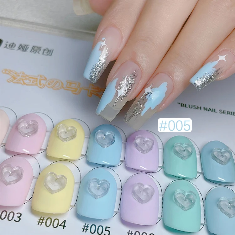 ZRKGEL 15 ml 9 colors wholesale nails factory Macaron candy color gel Private Label  Soak Off long lasting candy color gel set