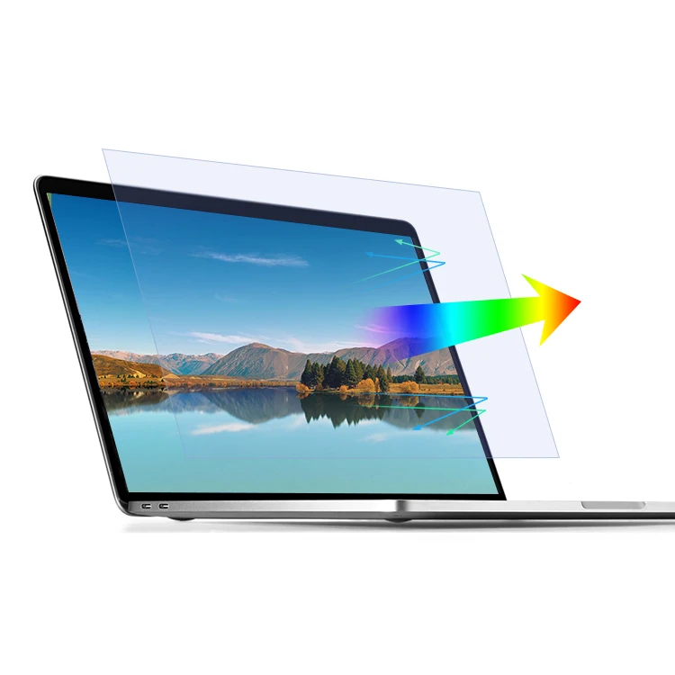 Easy Install No Bubbles 24 Inch Computer Used Anti Glare Blue Light Blocking Film Anti-blue Ray Matte Screen Protector