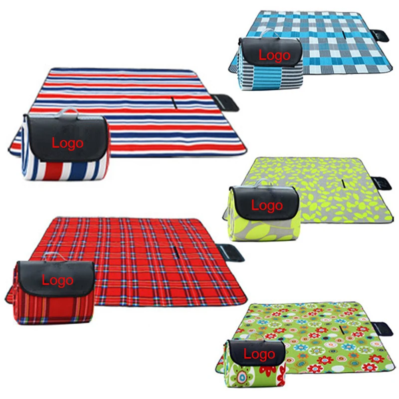 Sedex Bsci wholesale China high quality extra large custom beach camping outdoor foldable waterproof picnic blanket