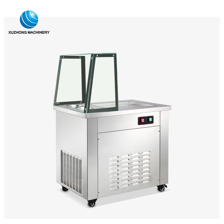 Машина для приготовления мороженого, машина из нержавеющей стали для приготовления жареного йогурта, мороженого, машина для коммерческого приготовления напитков в рулонах