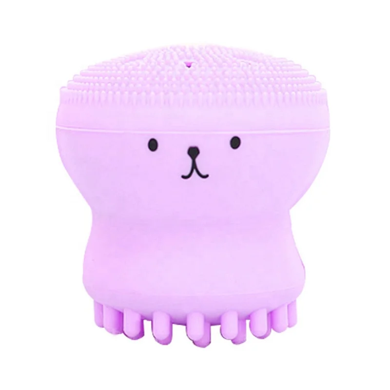 
Face Deep Cleaning Washing Massage Beauty Instrument Clean Pores/exfoliate Silicone Small Octopus Facial Cleansing Brushes 