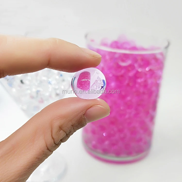 Хит продаж 2021 бусины из водного геля кристальная почва сенсорные расширенные Кристальные для детских игрушек бесплатный