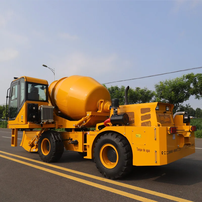 High Rate Of Return 4 Wheel Drive Mini Concrete Mixer Truck Capacity For Sale