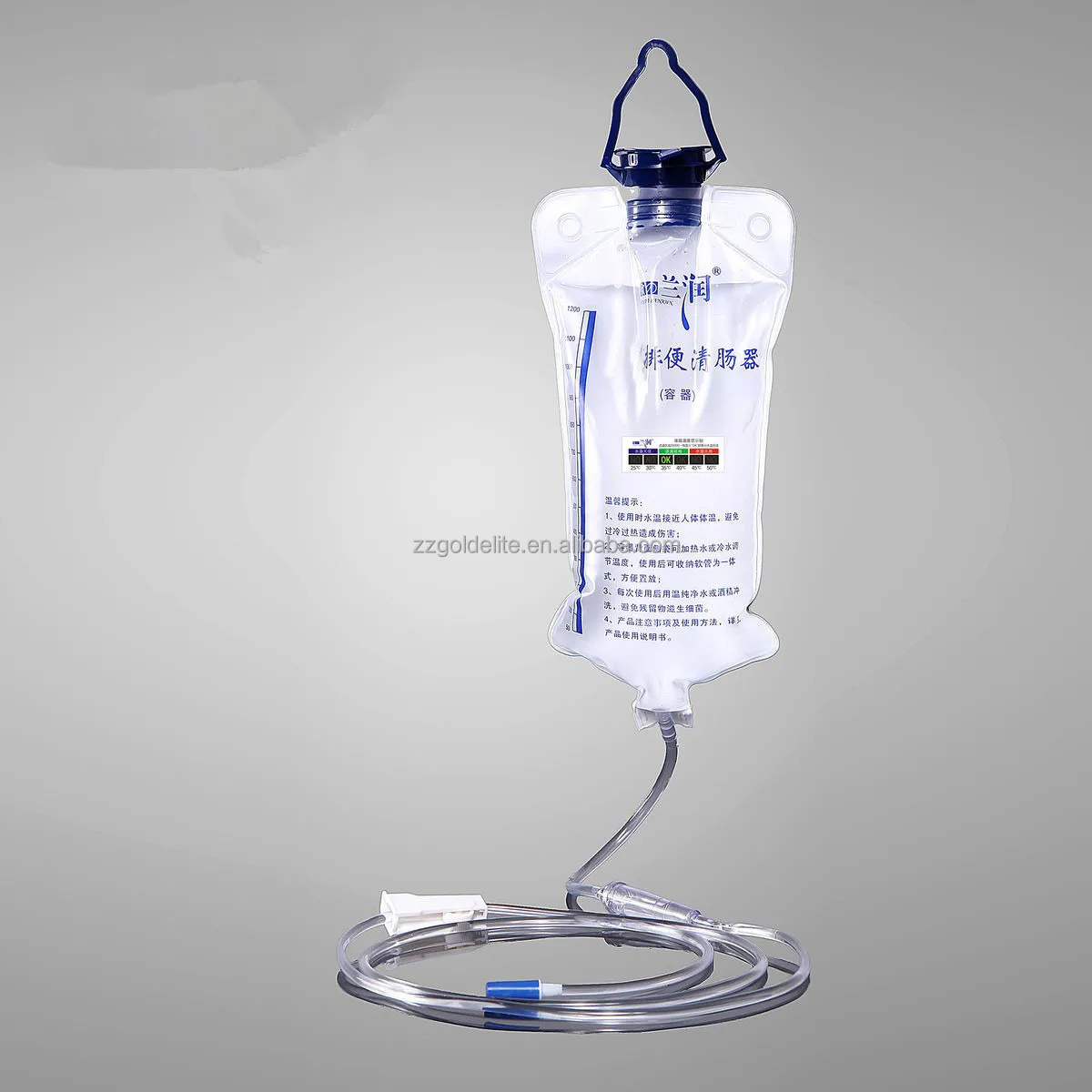 1200ml hospital use disposable enema bag enema kit bag enema