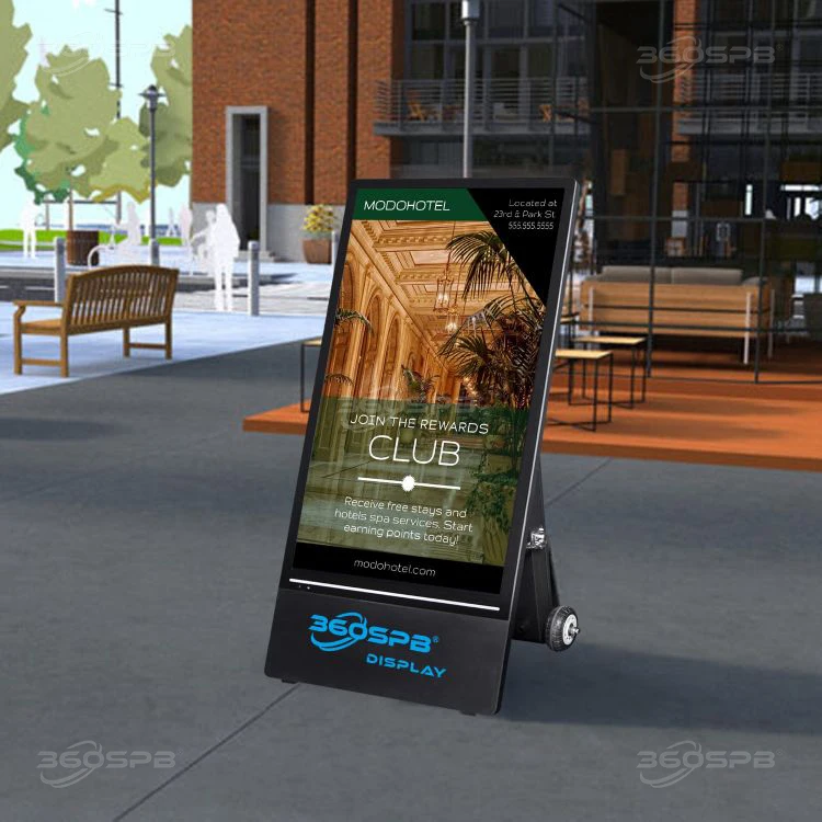 360SPB OPO43 outdoor waterproof kiosk digital signage and LCD displays restaurant