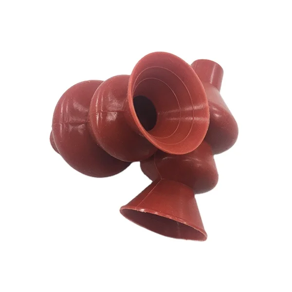2.5 bellows silicone rubber suckers egg suction cup
