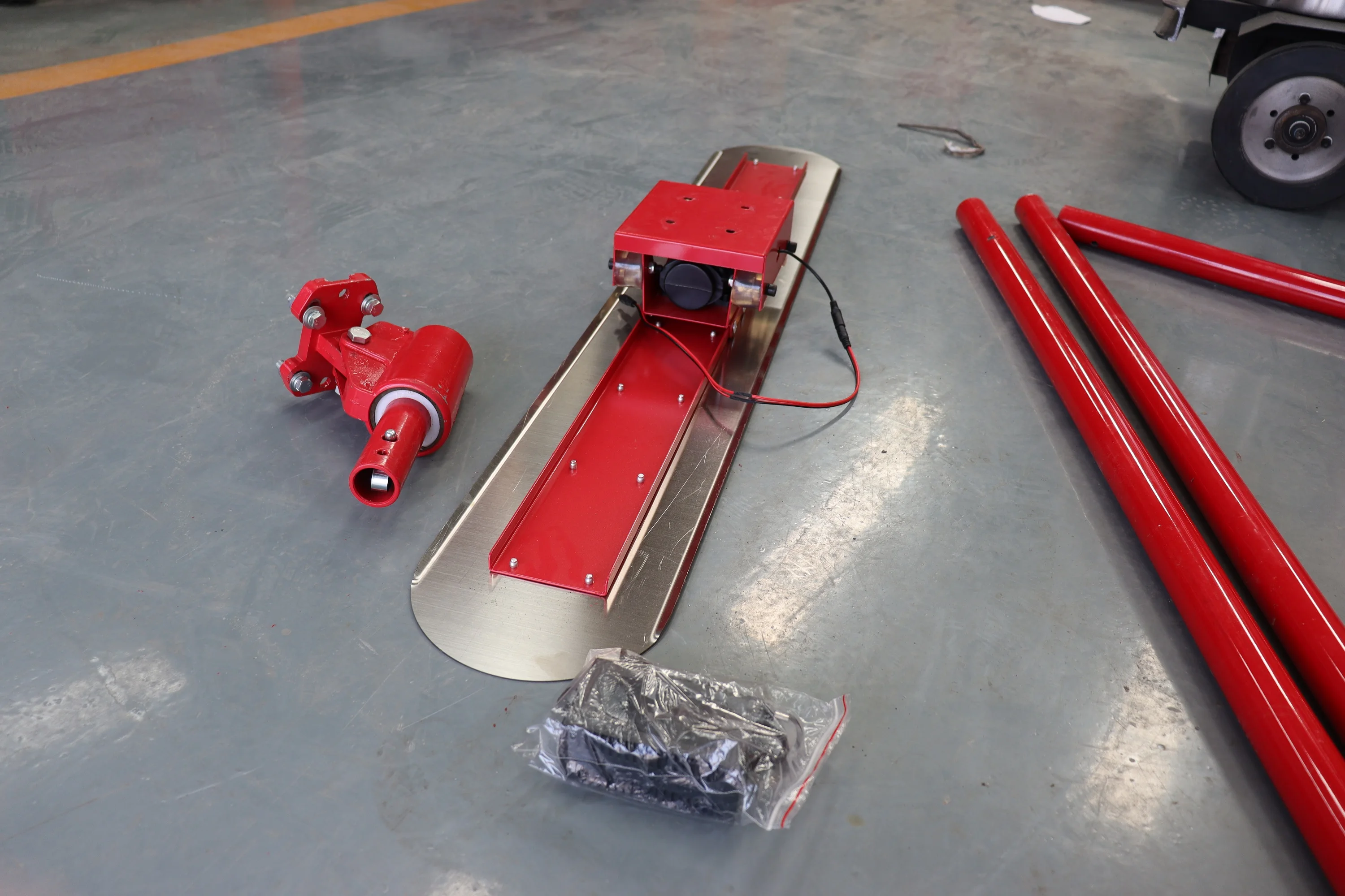 Handheld Magnesium Steel Bull Float Adjustable Length Cheap Price Concrete Floor Smooth Tools