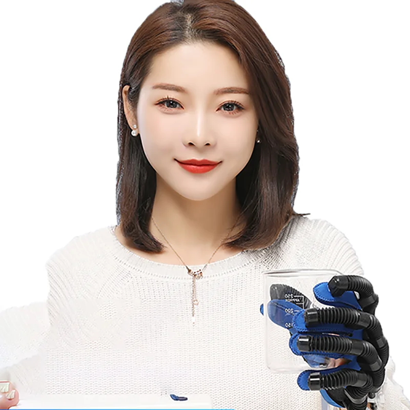 Professional finger hand rehabilitation roboter gloves for neurological treatment patient finger hand stroke