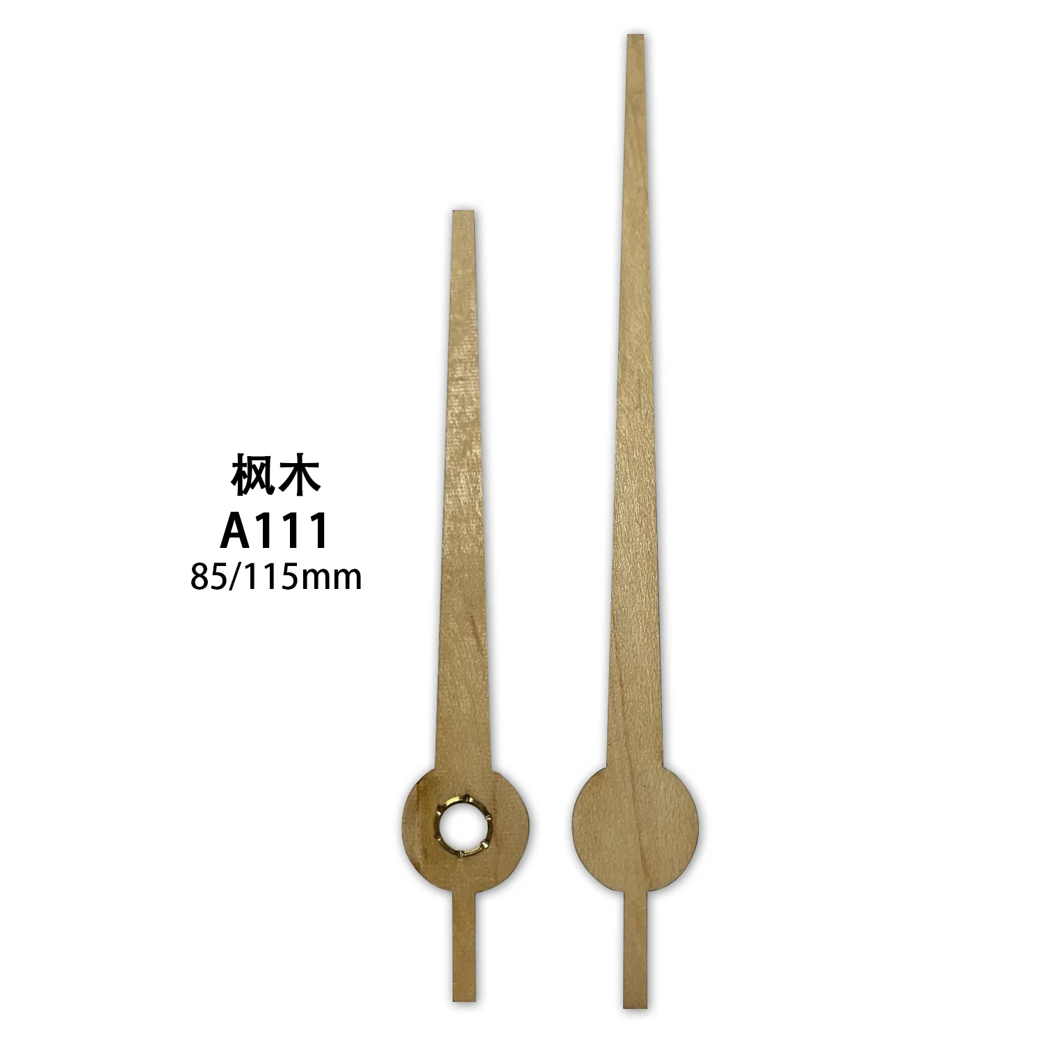 Customized Wood Clock Hands Beech/ Black Walnut / Pine / Maple Clock Needles for 5168/6168/5188/2188 Clock Machine