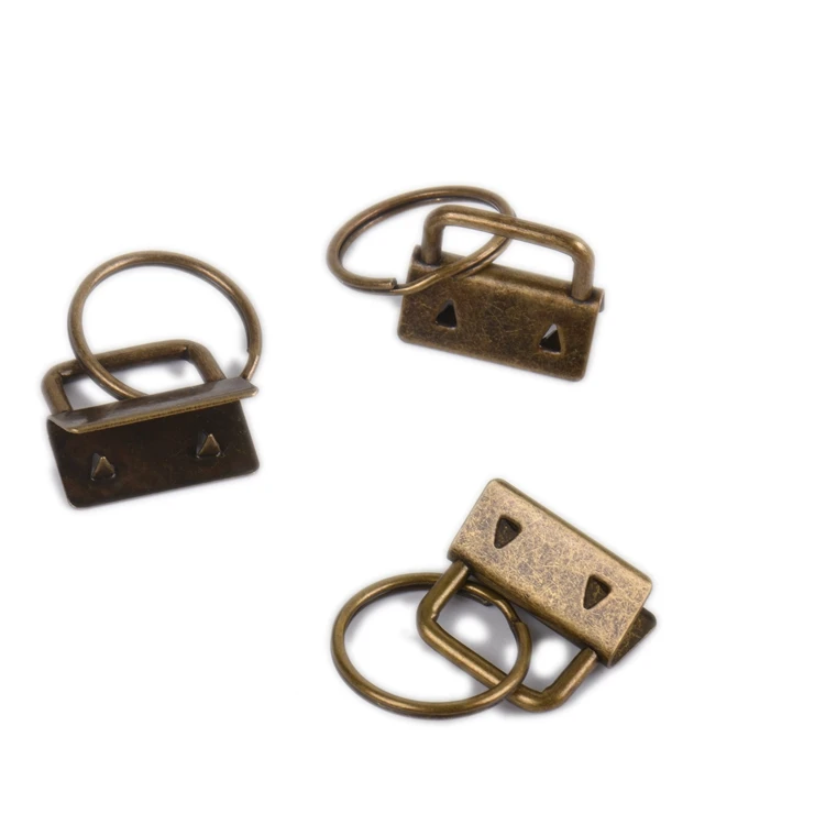 1 Inch Various Color Key Fob Handbag Accessories Hardware Keyfob With Ring