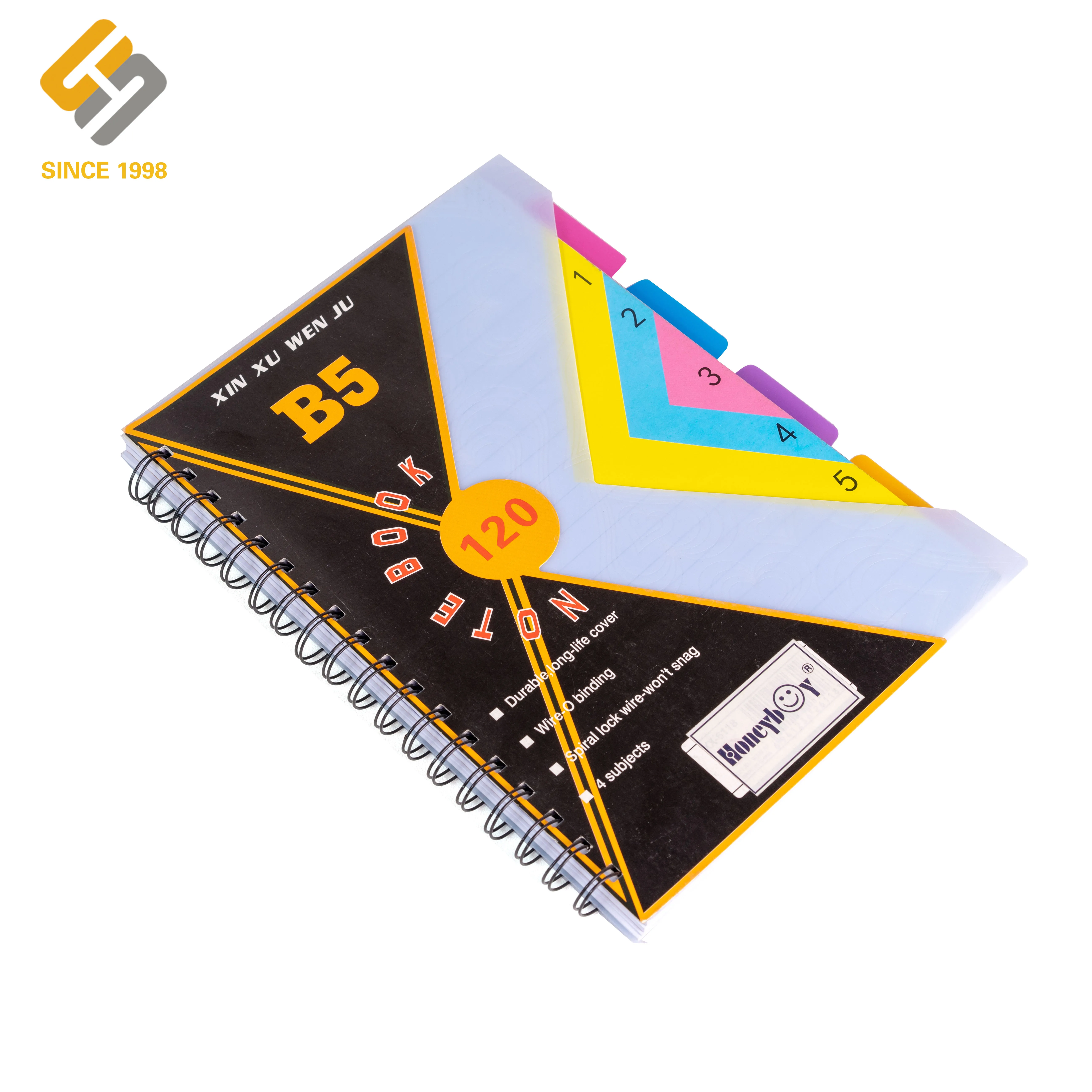 Cheap Personalized Student Composition Books Bulk Wholesale Spiral Notebook