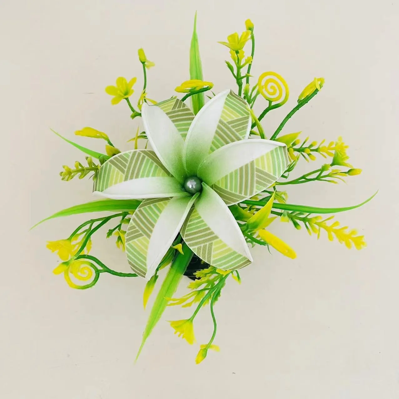 Hawaiian new hibiscus Foam floral hair clip Artificial Island eva tiara frangipani  hibiscus spider lily Haku headband